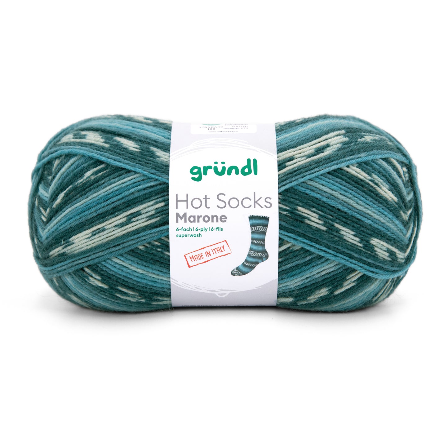 GRUNDL HOT SOCKS MARONE 6