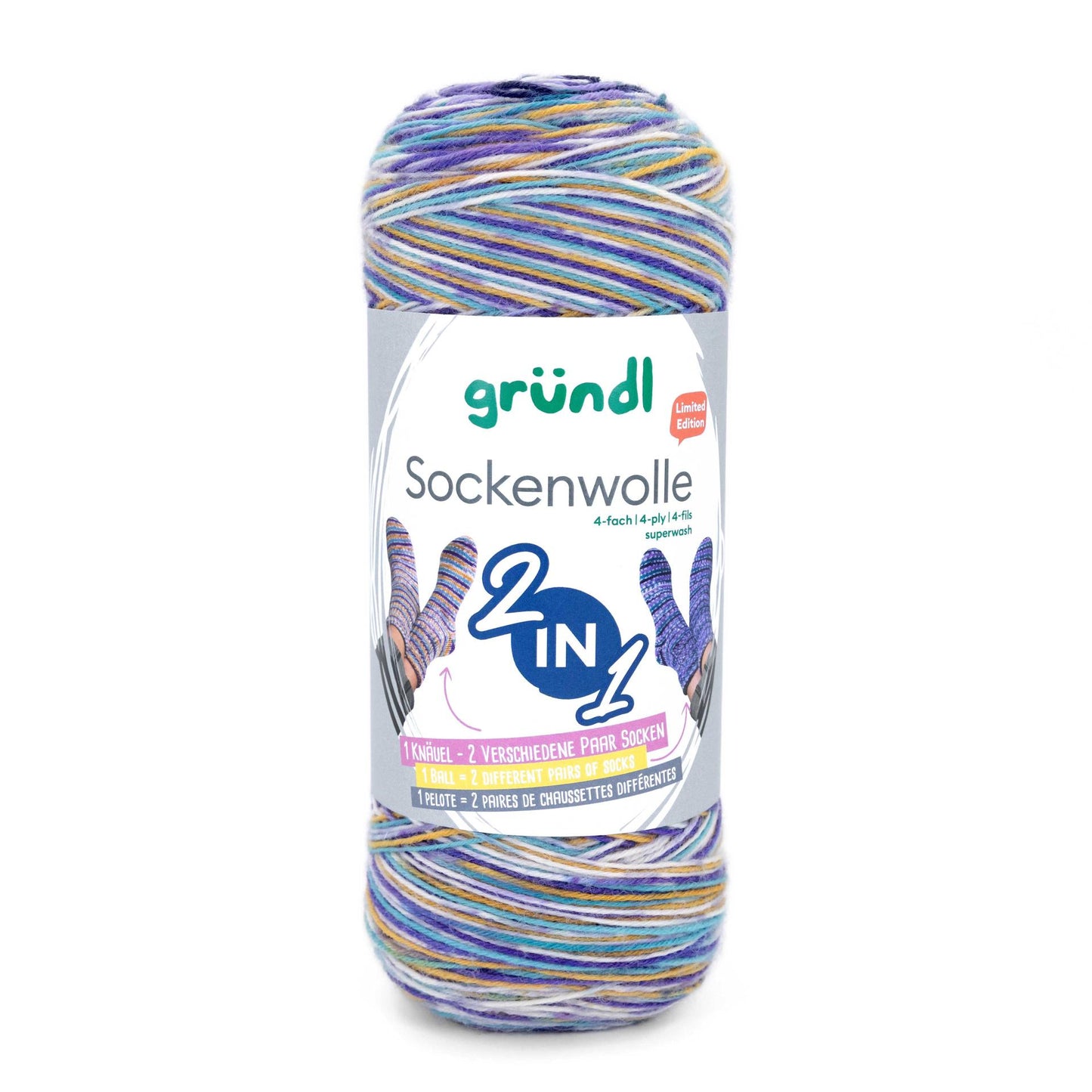 Grundl Sockenwolle 2 in 1