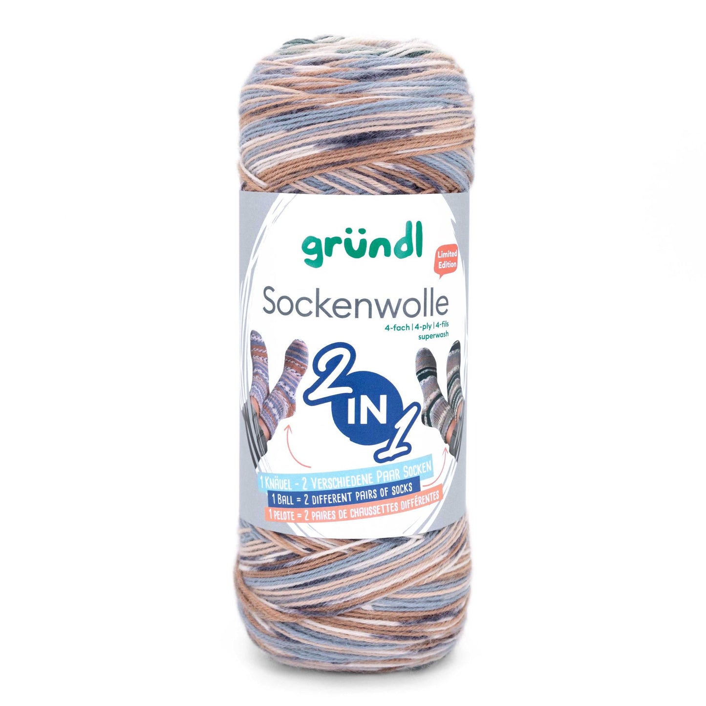 Grundl Sockenwolle 2 in 1