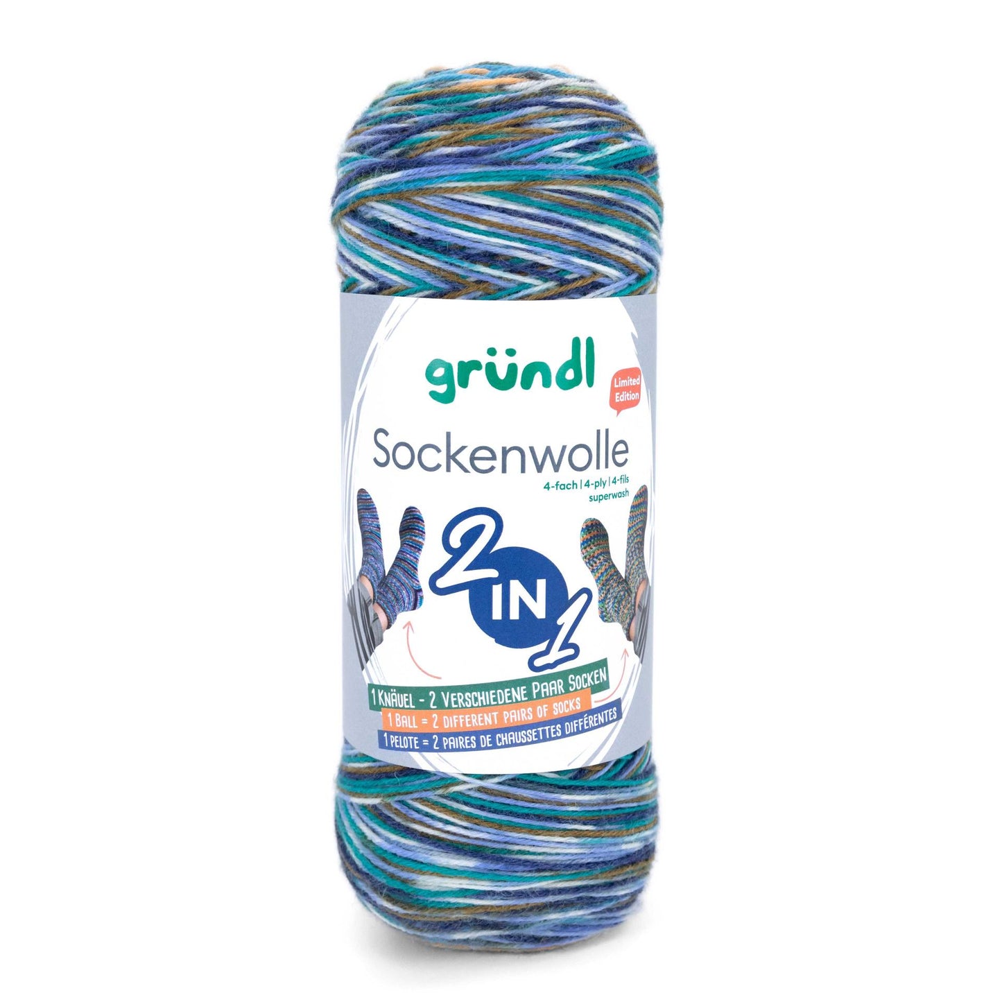 Grundl Sockenwolle 2 in 1