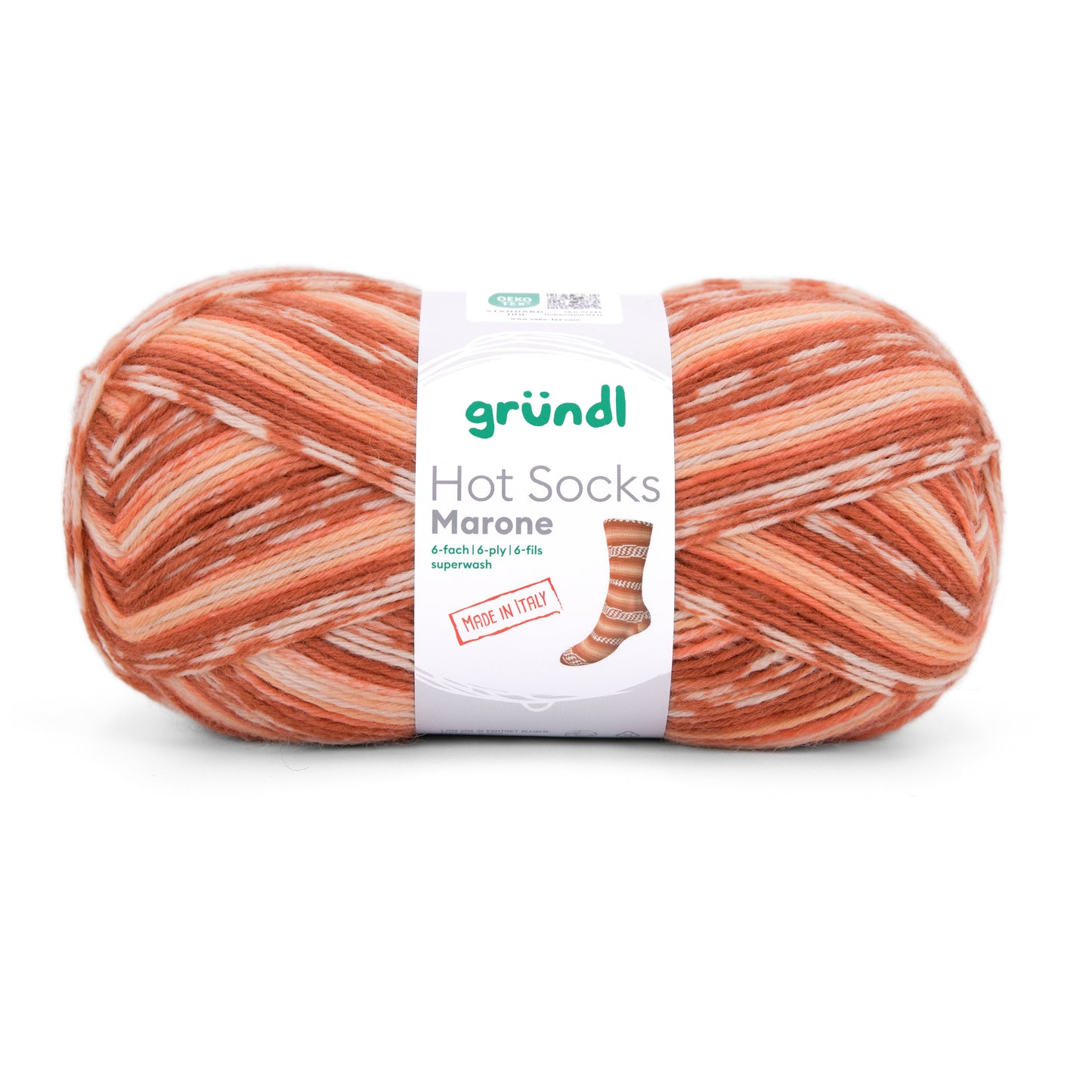 GRUNDL HOT SOCKS MARONE 6