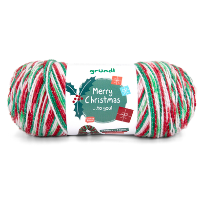 DZIJA Merry Christmas ar spīdumu